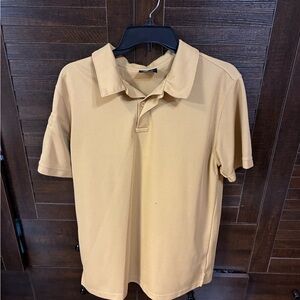 Men's Tan Polo Shirt